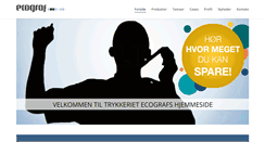 Desktop Screenshot of ecograf.dk
